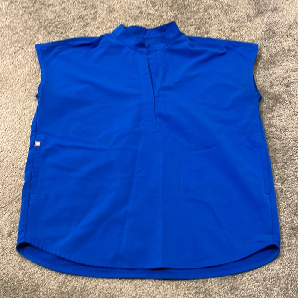 Figs Women's Short Sleeve Tee - Royal Blue